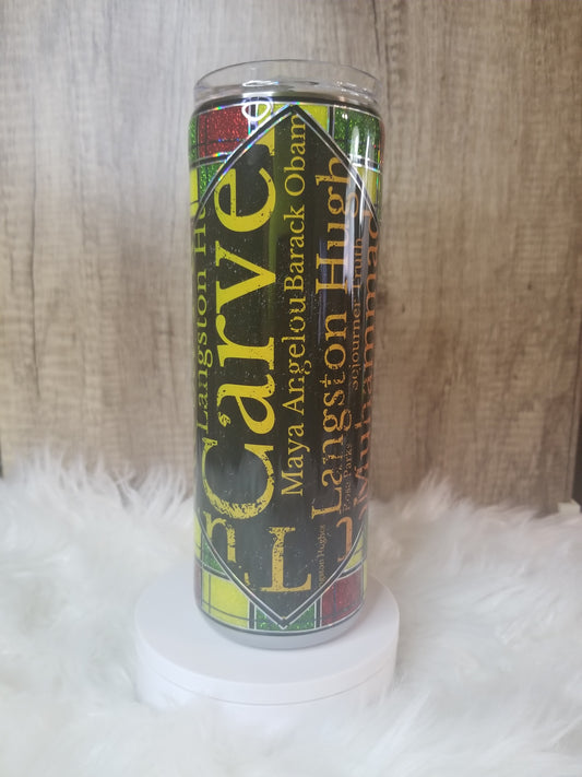 Glitter Juneteenth 20oz - #3