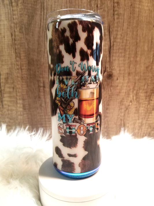 Got Both My Shots Western 20oz - #37