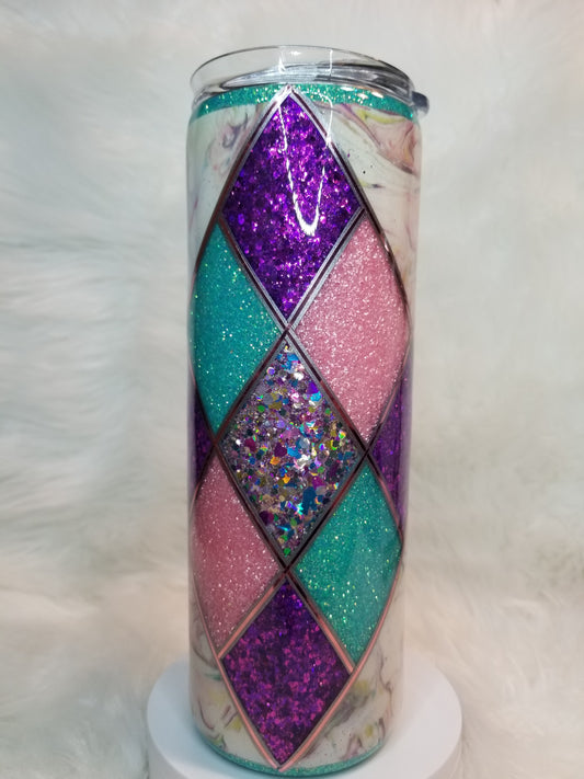 Marble Boujee Hourglass 20oz - #42
