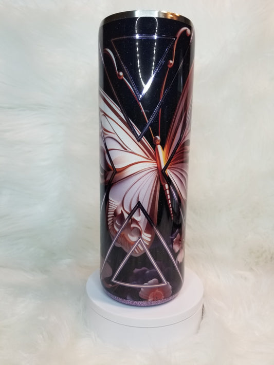 Purple Butterfly 30oz - #60